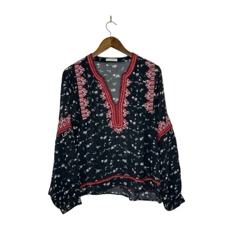 Ulla Johnson 100% Silk Blouse